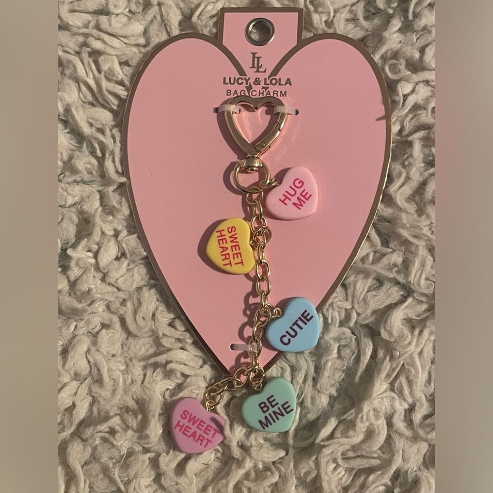 Sweethearts Bag Charm